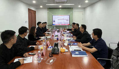 淮南市大通区领导一行莅临数喆数据考察交流 合作共赢夯基技术交流